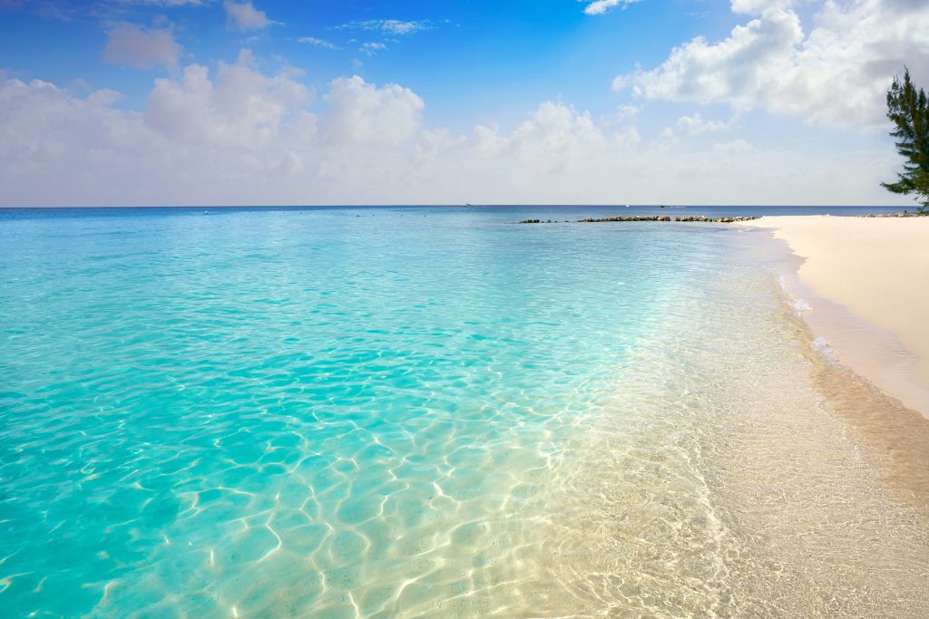 Cozumel island Playa Palancar beach in Riviera Maya of Mayan Mexico